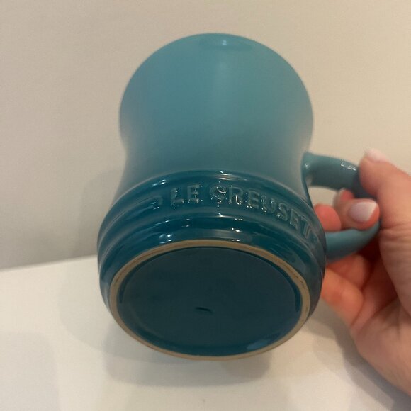 Le Creuset Blue Dining Mug - Picture 2 of 3